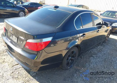 2007 BMW 525I from USA, damaged, VIN WBANE53567CW66751